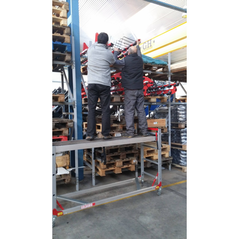 Goldamio A11 - Andamio plegable pequeñas alturas