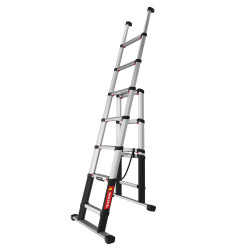 Telesteps Combi Line 230 - Escalera Telesteps telescópica ultracompacta de 2 tramos 2