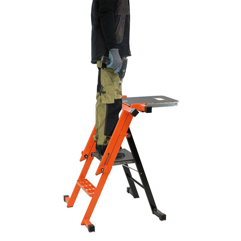 MULTI X -  Taburete Multiposiciones de aluminio