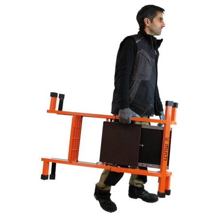 MULTI X -  Taburete Multiposiciones de aluminio