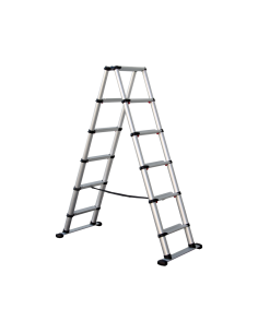 Escalera de tijera telescópica P1 Telesteps primera generación cerrada 2