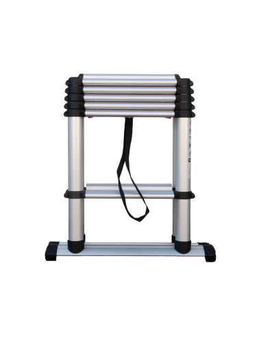Escalera de tijera telescópica P1 Telesteps primera generación cerrada