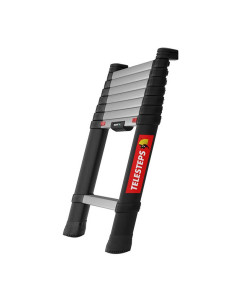 Telesteps Prime Line 300 - Escalera telescópica Telesteps ultracompacta con los montantes triangulares
