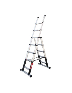Telesteps Combi Line 230 - Escalera Telesteps telescópica ultracompacta de 2 tramos