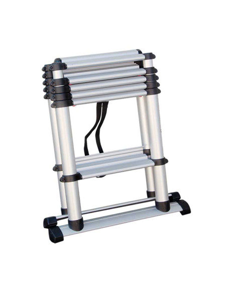 Escalera de tijera telescópica P1 Telesteps primera generación cerrada