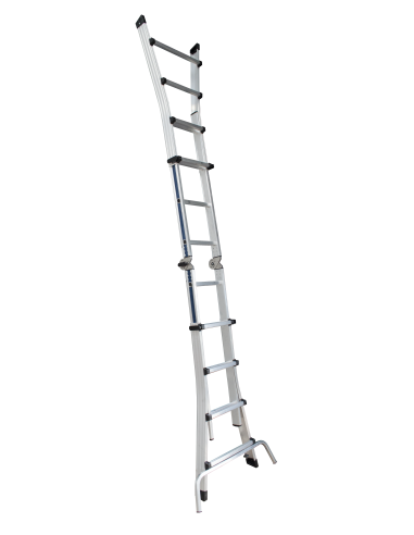 Escalera de aluminio multiposiciones Iberstep extendida