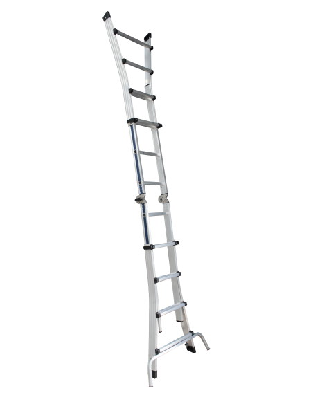 Escalera de aluminio multiposiciones Iberstep extendida