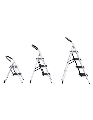 ALTTAI Suba – Taburete escalera plegable de hierro