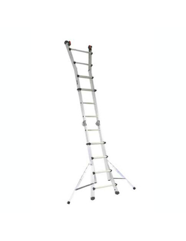 Escalera telescópica Alttai Prime en apoyo extendida