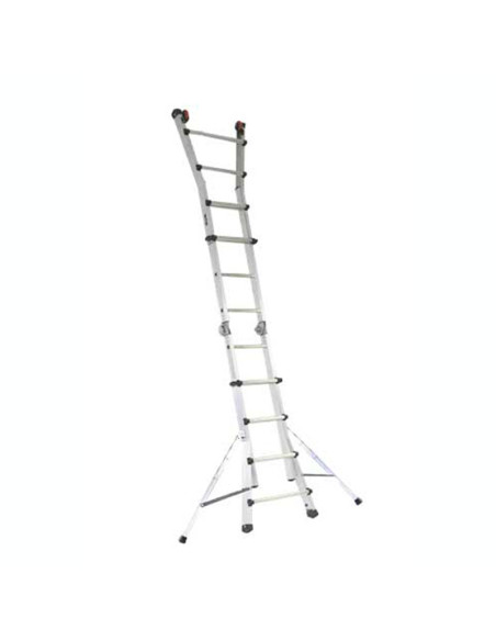 Escalera telescópica Alttai Prime en apoyo extendida