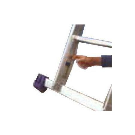 Escalera de 3 tramos profesional transformable de aluminio